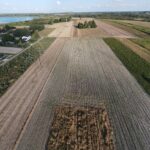 dzialki budowlane stara wies kolonia widok z drona 2